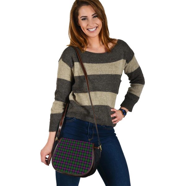 Urquhart Modern Tartan Saddle Handbags Cheap - Image 4