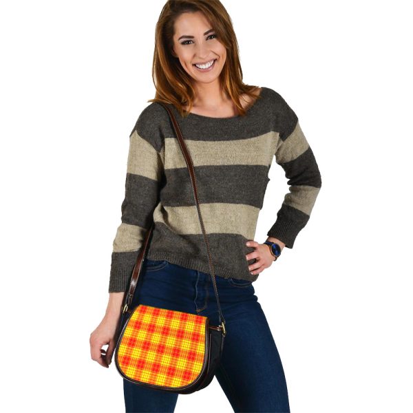 MacMillan 01 Tartan Saddle Handbags Hot on Sale - Image 4