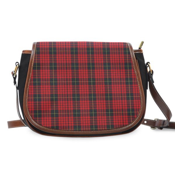MacQueen Tartan Saddle Handbags For Cheap