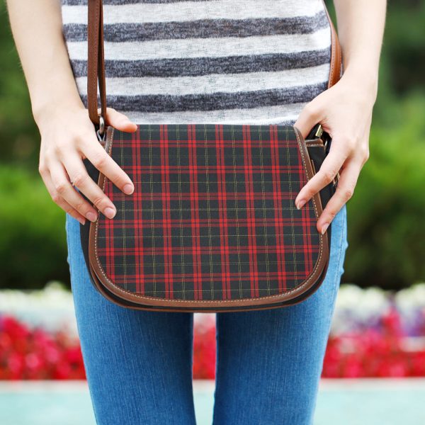 Harvie Tartan Saddle Handbags Cheap - Image 3