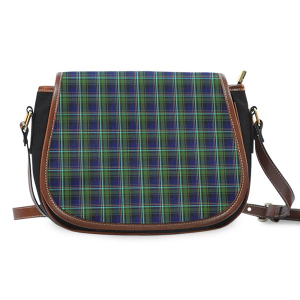 Clerke of Ulva Tartan Saddle Handbags Hot on Sale