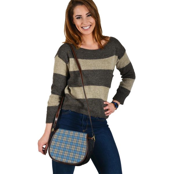 Napier Ancient Tartan Saddle Handbags For Cheap - Image 4