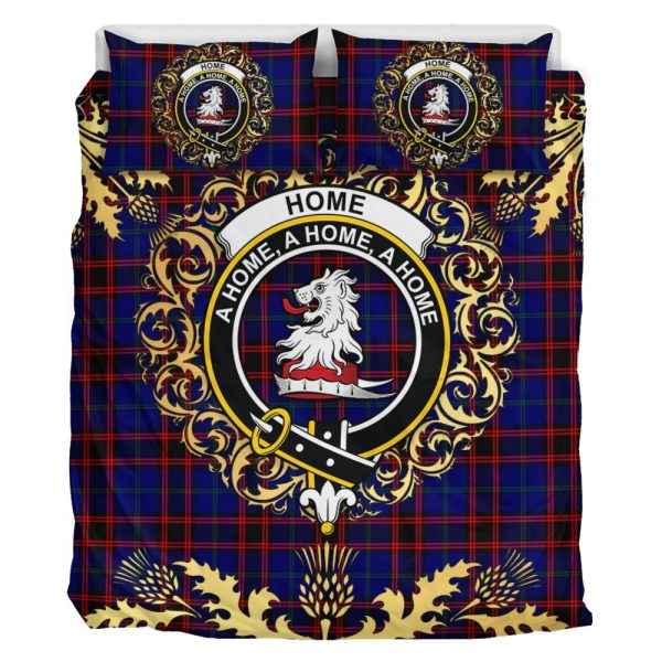 Home Modern Tartan Crest Bedding Set - Golden Thistle Style Online - Image 2