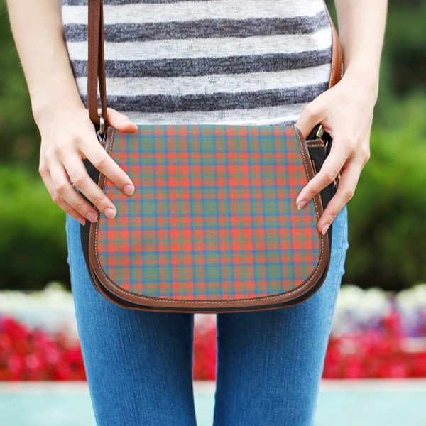 Matheson Ancient Tartan Saddle Handbags Fashion - Image 3