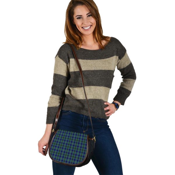 Miller Modern Tartan Saddle Handbags For Discount - Image 4