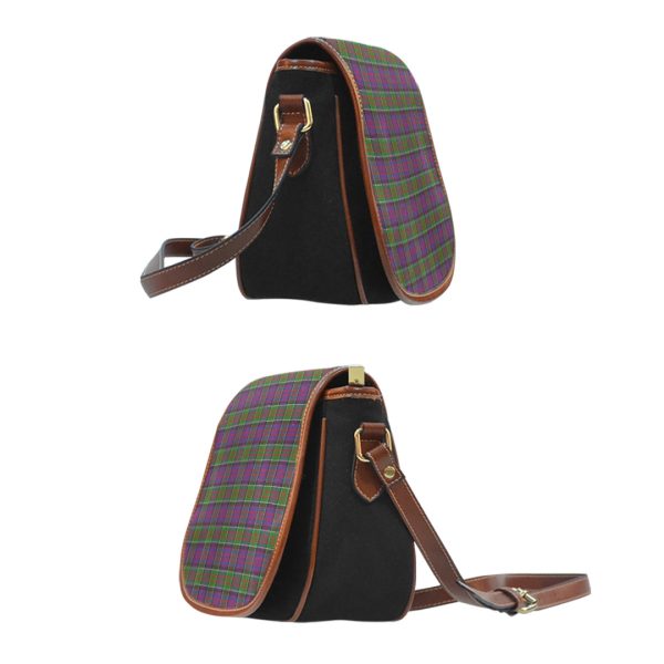 MacDonald of Clanranald Tartan Saddle Handbags For Sale - Image 2