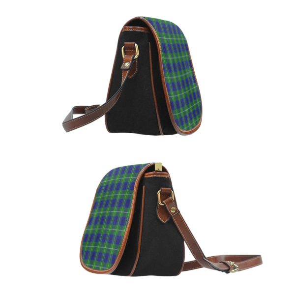 Oliphant Modern Tartan Saddle Handbags Cheap - Image 2