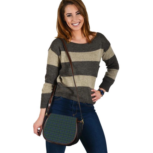 Stephenson Hunting Tartan Saddle Handbags Online - Image 4
