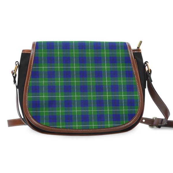 Oliphant Modern Tartan Saddle Handbags Cheap