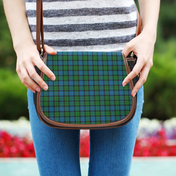 MacKay Modern Tartan Saddle Handbags Hot on Sale - Image 3