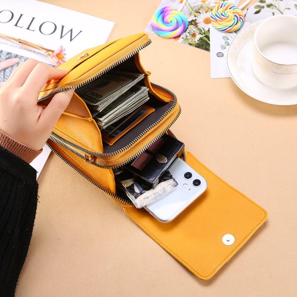 Women Bags Wallet Touch Screen Phone Crossbody Shoulder Strap Handbag Online now - Image 4