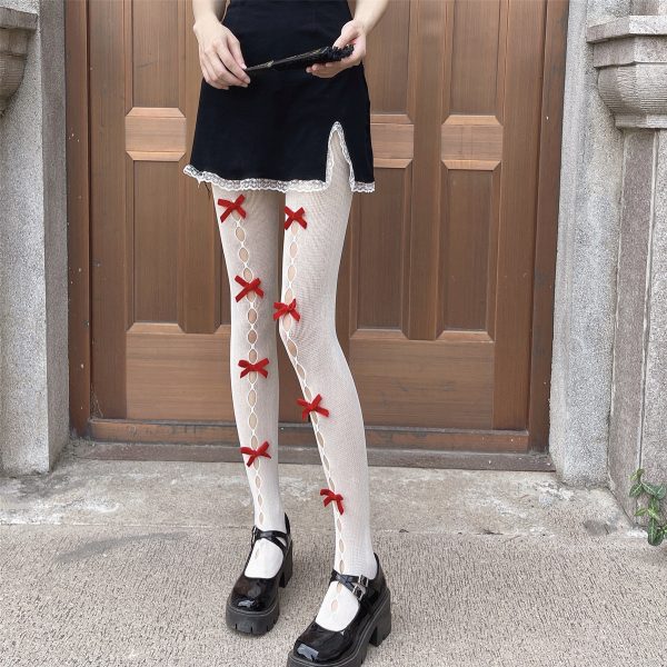 Lingerie Lace Women Tights Stockings Style Lolita Thigh High Stocking For Cheap - Image 5