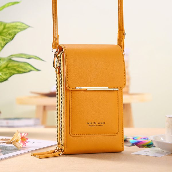 Women Bags Wallet Touch Screen Phone Crossbody Shoulder Strap Handbag Online now - Image 5