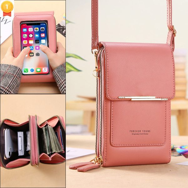 Women Bags Wallet Touch Screen Phone Crossbody Shoulder Strap Handbag Online now