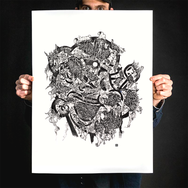 Seldon Hunt  Decayed Toons: Popeye  Giclee Print on Sale